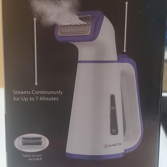 Smartek Handheld Steamer white & purple - Picture 2 of 3